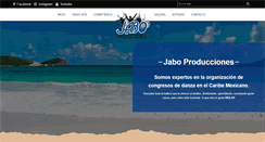 Desktop Screenshot of jaboproducciones.com