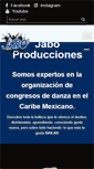 Mobile Screenshot of jaboproducciones.com